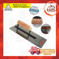 4 1/2" RAINBOW 99999 STAINLESS STEEL PLASTERING TROWEL 🔥 READY STOCK MALAYSIA 🔥