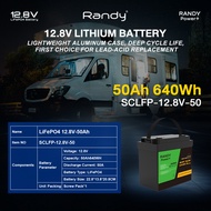 Randy&EVE Energy แบตเตอรี่LiFePO4 12.8V 50AH-300AH แบตเตอรี่ลิเธียมเกรดA ประกัน5ปี อายุการใช้งาน10ปี