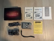 Contax T3 Limited Edition 70 Years Silver Film Camera (Full set)