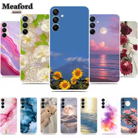 Transparent Case For Samsung A36 A26 A16 Soft Silicone Phone Cover for Samsung Galaxy A 36 26 16 5G