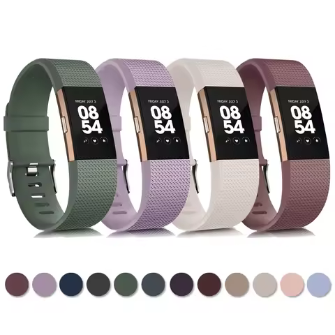 Soft TPU Strap For Fitbit Charge 2 Band Smart Watch Strap Bracelet For Fitbit Charge 2 Watchband Wri