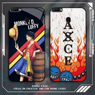 GK-64 One Piece Luffy Glass Casing for OPPO Realme F7 A7 A12 F9 A12S A11K F5 A5S 2 Pro