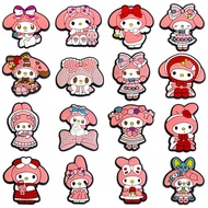 My Melody Sanrio Cartoon Croc Charms – Sanrio Clog Accessories for Shoes