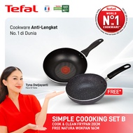 Tefal Natura Wokpan 16cm Wajan Anti Lengket