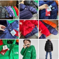 The North Face 小中大童淨色羽絨