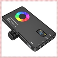 (FUMT) RGB LED Video Fill Light 4000Mah Battery Rechargeable Video Light Used for Photography Video