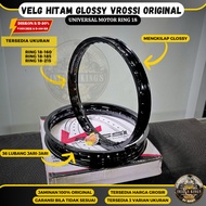 HITAM Glossy Ring Black Velk Rims 18 Size 160 185 215 Original Vrossi