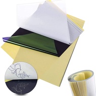 กระดาษลอกลาย4ชั้นกระดาษลายฉลุด้วยความร้อนขนาด A4 kertas kalkir สักสำหรับเครื่องพิมพ์ลายสักชุดกระดาษ