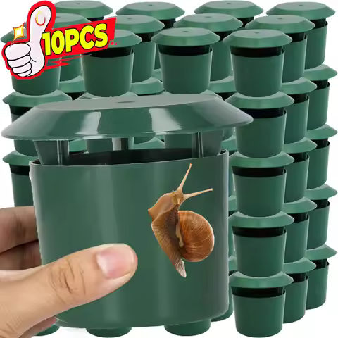 Eco-friendly Snail Cage Slug House Snail Trap Catcher Pests Reject Gintrap Tools Household Garden Fa