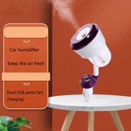 【Special Promotion】 12v Car Air Humidifier With Usb Charging Mini Steam Air Purifier Diffuser Essential Aromatherapy Diffuser Mist Sprayer