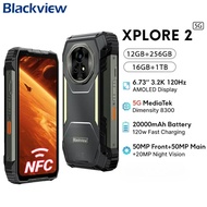 【Official shop】Blackview XPLORE 2 Rugged Phone 5G (12GB+256GB / 16GB + 1TB)MediaTek Dimensity 8300 6