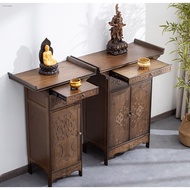 Buddhist Altar Cabinet Religious Worship Consecrate Enshrine Sacred Table Incense Burner Table Altar Cabinet Chinese Shrine Altar