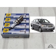 Spark Plug Chevrolet Aveo T250 (2006-2013) Nickel Socket Set Of 4 Heads: Hella CM8RP-11