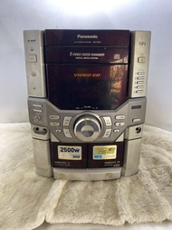 มือสอง ไฟมา เอาไปทำเพิ่มเอง งาน Panasonic รุ่น SA-VK31 เล่น CD 5 แผ่นเทป 2 ข้าง มี ตามรูป เอาไปเช็คเ