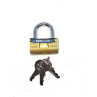 Yellow Pager Fence PadLock 40mm Viro model 3 Lock PadLock 3 Keys 40mm