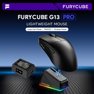 8 ️ ⃣ FURYCUBE G13PRO Mouse Lightweight Three-Mode Gaming Game PAW3311 with Charging Base 25.11.23