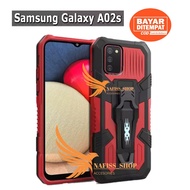 Samsung Galaxy A02S (SM-A025F) Armor Case Robot SAMSUNG A02S Hard Case Belt Clip Robot Transformer S