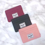 ♡ 全新正貨♡ Herschel 三色格仔卡套小銀包♡ Charlie Cardholder Grid Patterned Wallet in Wine/ Pink/ Black♡fennec  em