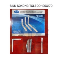 SIKU 120MMX170MM (12CMX17CM) TOLEDO THICK L-SHAPED BRACKET/ RACK