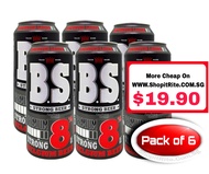 BS Strong Beer 490mL 6S Shipping Fee $1.99