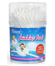 Pureen 100pcs! Baby Cotton Buds Pureen Baby Cotton Buds Putik Kapas Bayi Small 5.0 Pengorek Telinga 