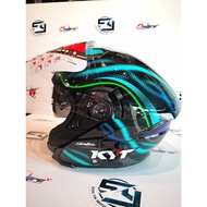 KYT-NFJ HELMET OPEN FACE WITH DOUBLE VISOR(PETRONAS SRT 2.0)