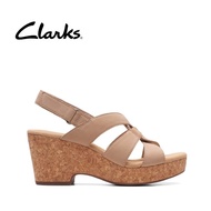 Clarks Womens Giselle Beach Sand Nubuck