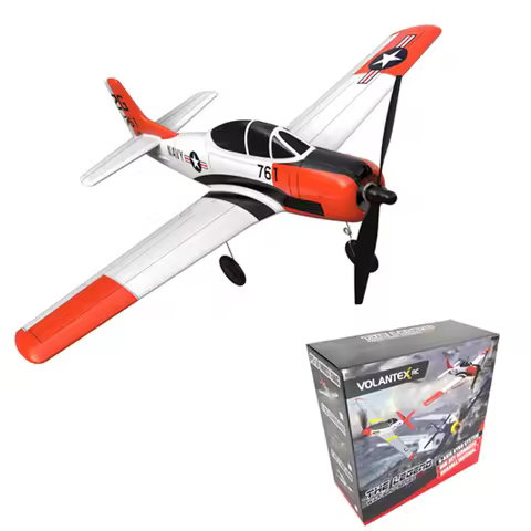 2023 400mm Zero/BF109/T28/P40/P51D Mustang/F4U Corsair 4-Ch RC Plane 2.4G 6-Axis RTF A6M Airplane RC