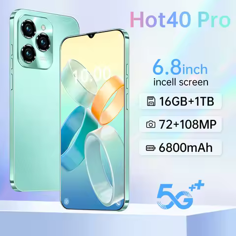 2026 Hot Hot 40 Pro original global version HQ intelligent Snapdragon 8 Gen3 6800mAh battery dual ca