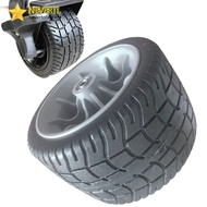 [LUMY] 170x100mm Camping Wagon Cart Wheel Trolley Cart Wheel Camping Folding Cart Wheel