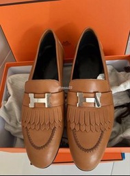全新 Hermes Royal Loafer 皮鞋