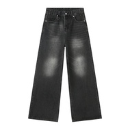 MNO9 Jeans M500 กางเกงยีนส์แต่งเฟด ขายาว สไตล์วินเทจ กางเกงขายาวชาย กางเกงยีนส์ กางเกงลำลอง