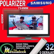Polarizer tv lcd samsung plastik polaris tv lcd samsung 32inch