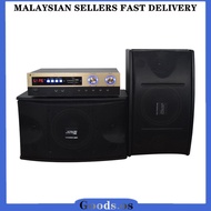 A pair of 8-inch card package speakers, DJ audio speakers, home theater speakers, karaoke, bar woode