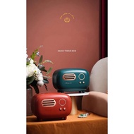 Radio Shape Vintage Tissue Holder For Living Room