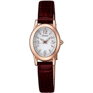 SEIKO SELECTION SWFA148  Seiko Watch wristwatch Tisse Solar Curved Hardlex Ladies Brown