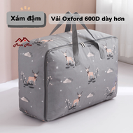 [MỚI] Túi đựng chăn mền quần áo vải Oxford cao cấp túi xách du lịch chống thấm - M104 M105
