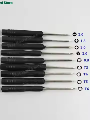 9Pcs/Set Mini Multi-Function Magnetic Precision Screwdriver Set for Apple iPhone 7 Samsung HTC Phone