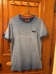 Superdry 漸變藍色 T恤