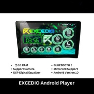Excedio Car Android Player 9" & 10" inch Android Wifi T100 T133 Qled andriod 13