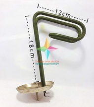 Sợi đốt bình nóng lạnh ARISTON 15L bát bằng 6.5 x18+12cm