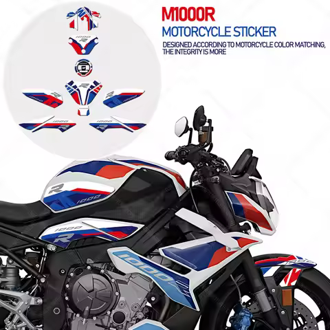 For M1000R m1000r 3D Epoxy Resin Protective Sticker Motorcycle Tank Pad Stickers Kit Protection Wate