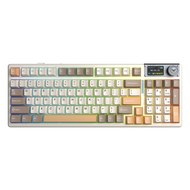 AULA | AULA F98 Pro V3 Wireless Mechanical Keyboard Tri-Mode HotSwappable RGB TFT Screen Knob 98% Co