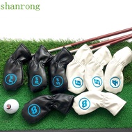 SHANRONG Golf Iron Headcover Golf Putter Accessories Durable Sports Iron pole cover 4-9,P,S,A,X Golf
