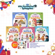 NABI Islamic Children's Book Prophet Muhammad My Example 5 Mini Boardbook Morals & Characters Full C