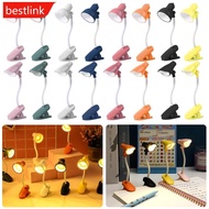 BESTLINK Mini Table Lamp Foldable Magnetic Desk Lamp LED Bedroom Study Reading Lamps With Clips Eye Protection Bedside Night Lights D3R8