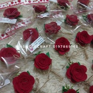 Fridge magnet roses ( doorgift)