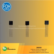 10 PCS 2N5551 NPN TRANSISTOR 160V 625mW 600mA