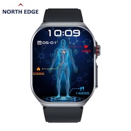 NORTH EDGE ET585 AMOLED Screen Health Smart Watch IP68 Waterproof ECG Bluetooth Call Blood Compositi