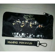 Wanna One Gold Hwang Minhyun wallet + strap Set